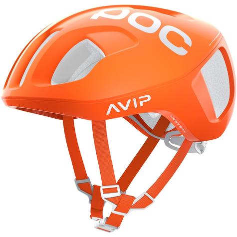 POC Ventral Spin Zinc Orange Avip Cycling Helmet - main image