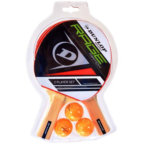 Dunlop Rage Match Two Player Table Tennis Bat Set - main image
