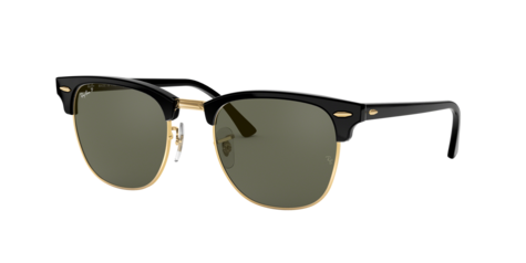 Ray-Ban Clubmaster Ebony Polarized Sunglasses - main image