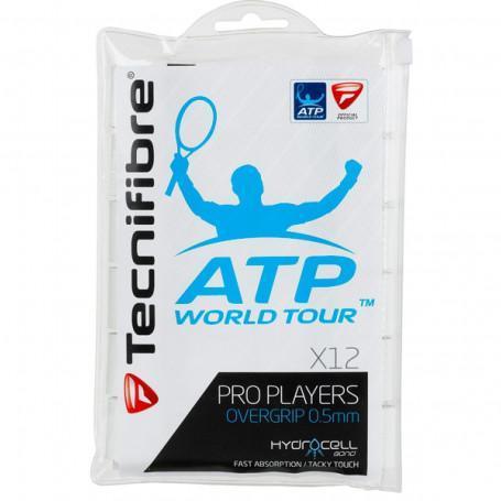 Tecnifibre ATP Pro Contact Overgrips (Pack of 12) - White - main image