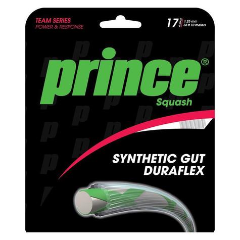 Prince Synthetic Gut With Duraflex Squash String Black  - Set - main image
