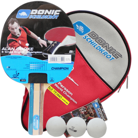 Schildkrot Alan Cooke Champion 1 Player Table Tennis Set - main image