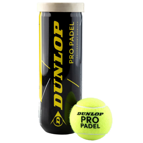 Dunlop Pro Padel Ball (3 Ball Tube) - main image