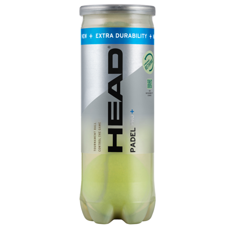 HEAD Padel Pro + Padel Ball 3 Ball Tube - main image