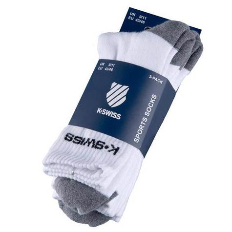 K-Swiss Men's Sport Socks - 3 Pack - main image