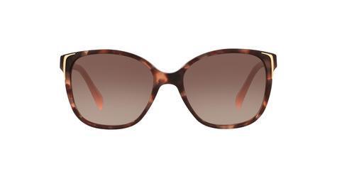 Prada SPR01O UE00A6 Brown/Pink Sunglasses - main image