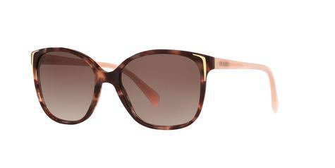 Prada SPR01O UE00A6 Brown/Pink Sunglasses - main image