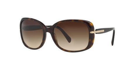 Prada PR 08OS 57 Brown & Tortoise Sunglasses - main image