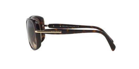 Prada PR 08OS 57 Brown & Tortoise Sunglasses - main image