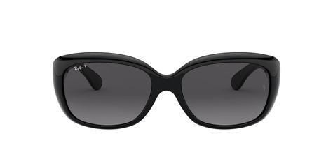 Ray-Ban RB4101 Jackie Ohh Shiny Black Sunglasses Polarised - main image