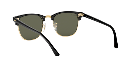 Ray-Ban Clubmaster Ebony Polarized Sunglasses - main image