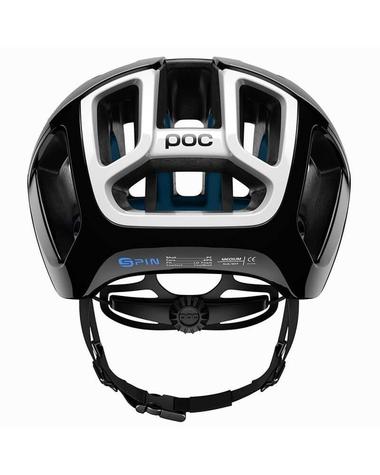 POC Ventral Spin Uranium Raceday Black Cycling Helmet - main image