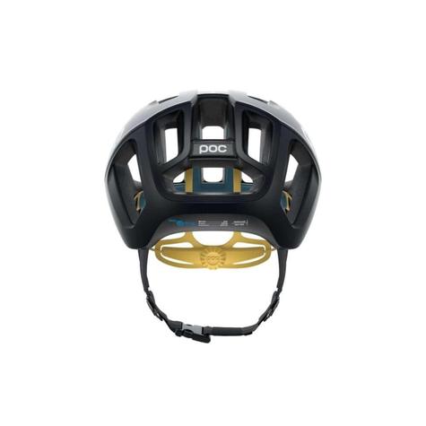POC Ventral Spin Black / Yellow Cycling Helmet	 - main image
