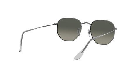 Ray-Ban Hexagonal RB3548N Gold/Blue Grey Sunglasses - main image