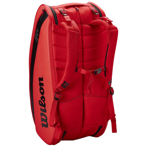 Wilson Federer DNA 12 Racket Bag - Infrared - main image