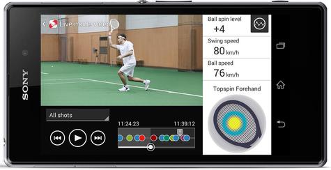 Sony Smart Sensor for Tennis Rackets - main image