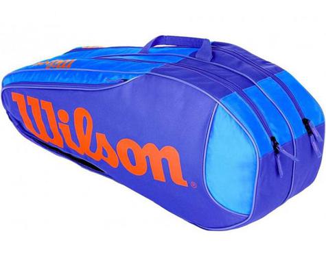 Wilson Burn Team Rush 6 Pack Bag - Blue/Red - main image