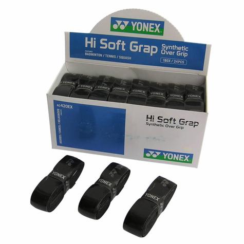 Yonex Hi Soft Grap Replacement 24 Grips - Black  - main image