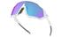 Oakley Flight Jacket Polished White/Prizm Sapphire Sunglasses