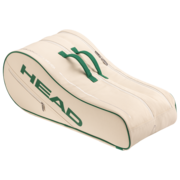 HEAD Arthur Ash Racket Bag L - White/Green