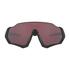 Oakley Flight Jacket Sunglasses Matte Black Prizm Road Black - thumbnail image 2