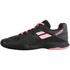 Babolat Propulse All Court Junior Tennis Shoes - Black Geranium Pink