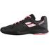 Babolat Propulse All Court Junior Tennis Shoes - Black Geranium Pink - thumbnail image 2
