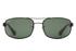 Ray-Ban RB3445 Black Metal Polarized Sunglasses - thumbnail image 3