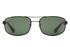 Ray-Ban RB3445 Black Metal Polarized Sunglasses