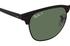Ray-Ban Clubmaster Metal RB3716 Black Polarised Sunglasses - thumbnail image 4