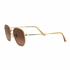 Ray-Ban RB3548N Hexagonal Flat Gold Brown Sunglasses - thumbnail image 2