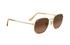 Ray-Ban RB3548N Hexagonal Flat Gold Brown Sunglasses - thumbnail image 3