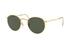 Ray-Ban RB3447 Round Metal Legend Gold Sunglasses