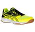 Asics Kids GEL-Upcourt 2 GS Indoor Court Shoes - Safety Yellow/Black - thumbnail image 1