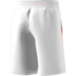 Adidas Boys Barricade Short - White/Glow Orange