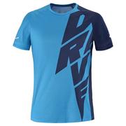Babolat Mens Drive Crew Neck Tee - Drive Blue Logo