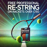 Next product: Professional Restring - Tennis Rackets