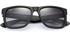 Ray-Ban 0RB4165 Justin Rubber Black Sunglasses - thumbnail image 4