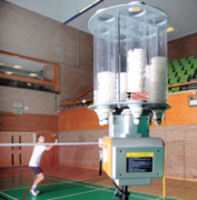 Practice Partner Badminton Shuttle Feeder Robot V-328