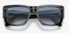 Ray-Ban RB2187 Wayfarer Nomad Striped Grey Sunglasses - thumbnail image 4
