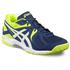 Asics Gel Hunter Shoes Poseidon/White/Safety Yellow