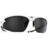 Bliz Motion White / Smoke Silver Mirror Sunglasses