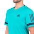 Adidas Mens Club 3 Stripe Tee - Aqhare - small - thumbnail image 3