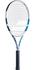 Babolat Evo Drive Tennis Racket - White Blue - thumbnail image 2