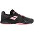 Babolat Propulse All Court Junior Tennis Shoes - Black Geranium Pink - thumbnail image 1
