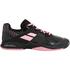 Babolat Propulse All Court Junior Tennis Shoes - Black Geranium Pink