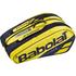 Babolat Pure Aero x 12 Racket Bag - Black/Yellow