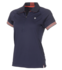 K-Swiss Womens Heritage Polo Shirt - Navy