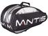 Mantis 6 Racket Thermo Bag- Black/Silver - thumbnail image 1