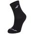 Babolat 3 Pair Unisex Socks - Black